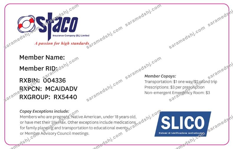 Sierra Leone health insurance card